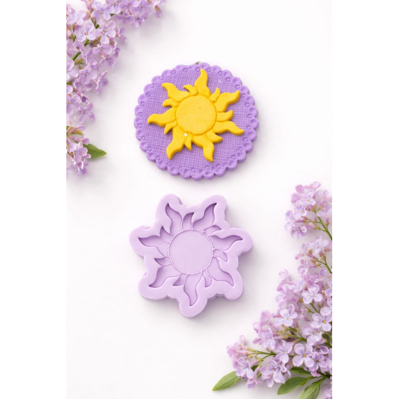 molde de silicone sol 6cm