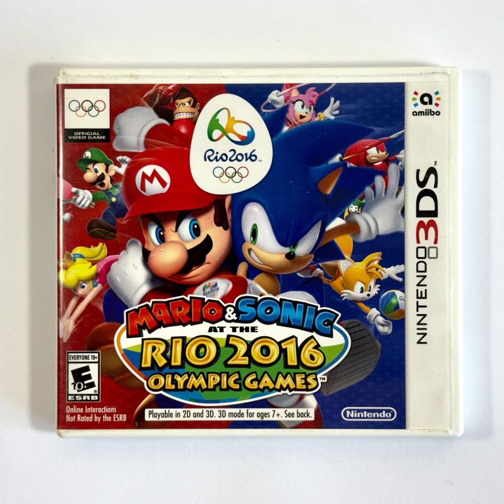 Mario & Sonic At The Rio 2016 Olympic Games Nintendo 3ds