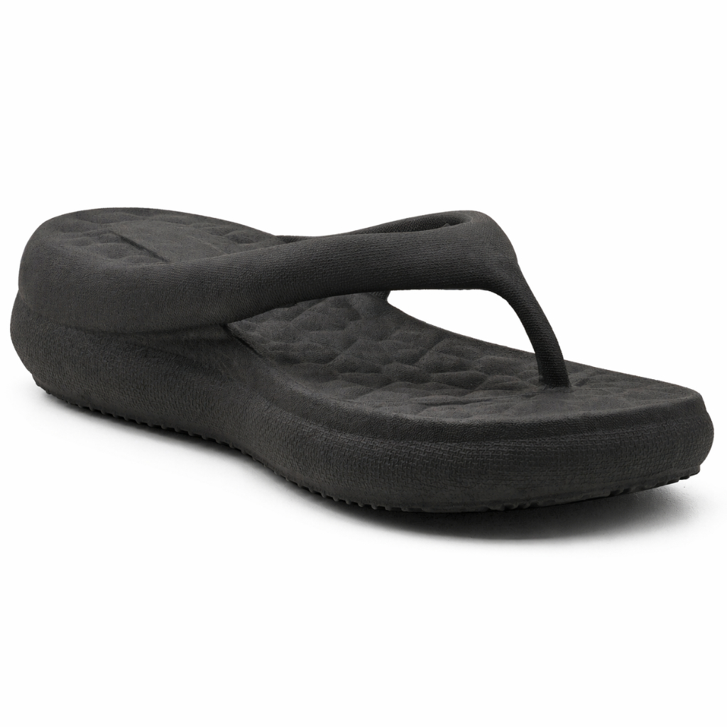 Chinelo Feminino Conforto e Leveza Solado Antiderrapante Anatômico Solado Alto Leve Estiloso