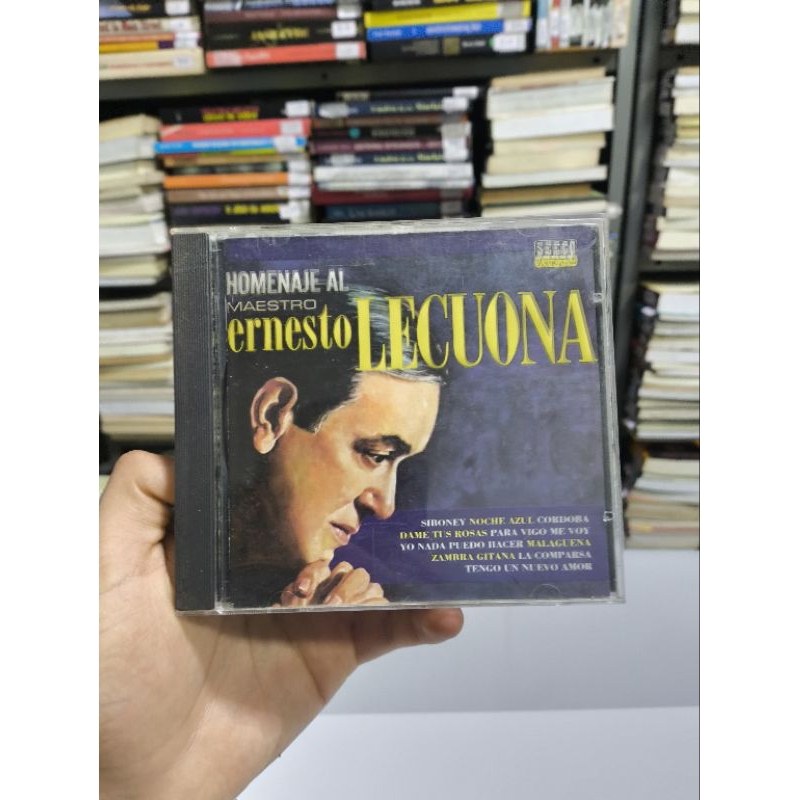 CD HOMENAJE AL MAESTRO - ENERSTO LECUONA - SECO TROPICAL - CD Usado conservado - REF:CD 922