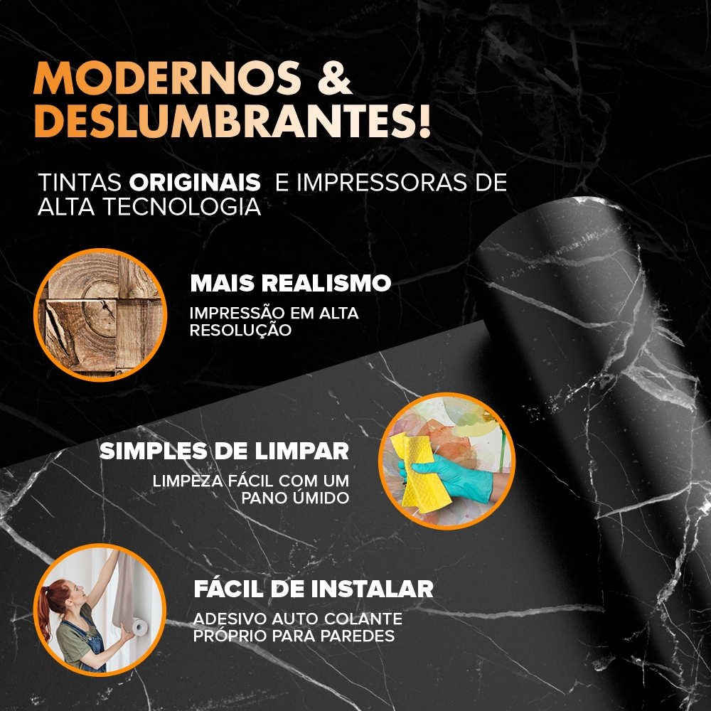 Papel de Parede Autocolante Vinílico Para Quarto Hall Salão Feminino Tijolinho Rosa — imagem 2 de 2