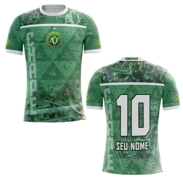 Camisa / Camiseta da Torcida do Chapecoense - Torcida - Futebol - Esporte