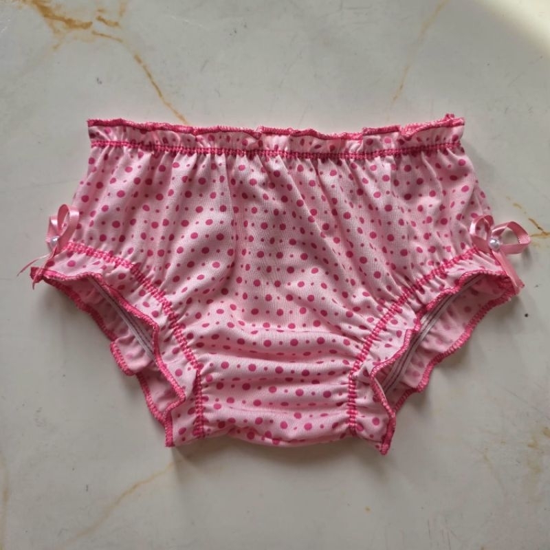 3 Calçolinha Menina Calcinhas Frufru Tapa fraldas Estampadas Confortável