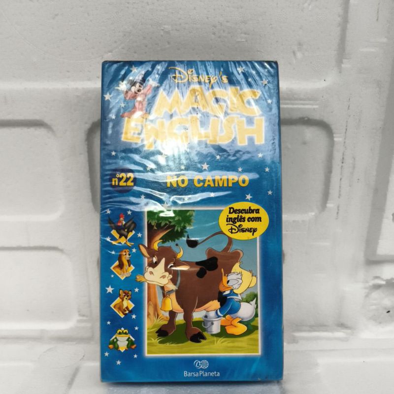 VHS Disney Magic English no campo número 22 ( lacrado)117