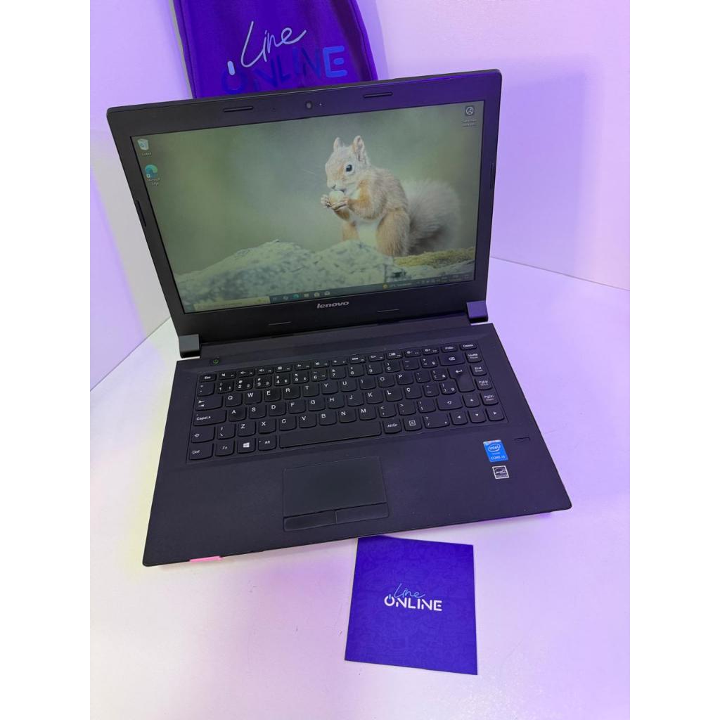 NOTEBOOK LENOVO B40-70 - I3 4th - 8GB - HDD 500GB - Leve Avarias Na Tela.