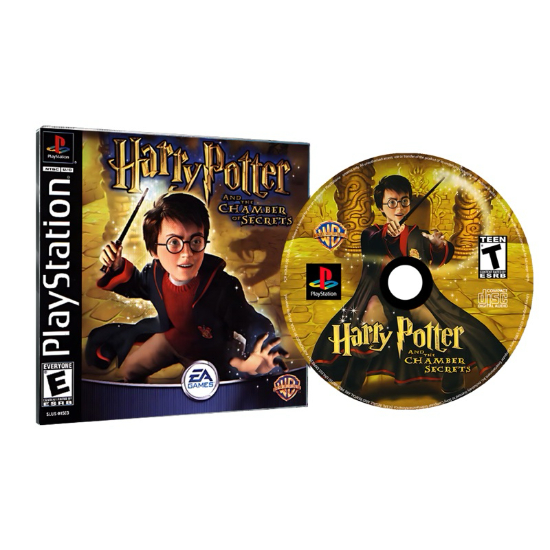 Jogo Harry Potter and the Chamber of Secrets (Dublado) - Playstation 1