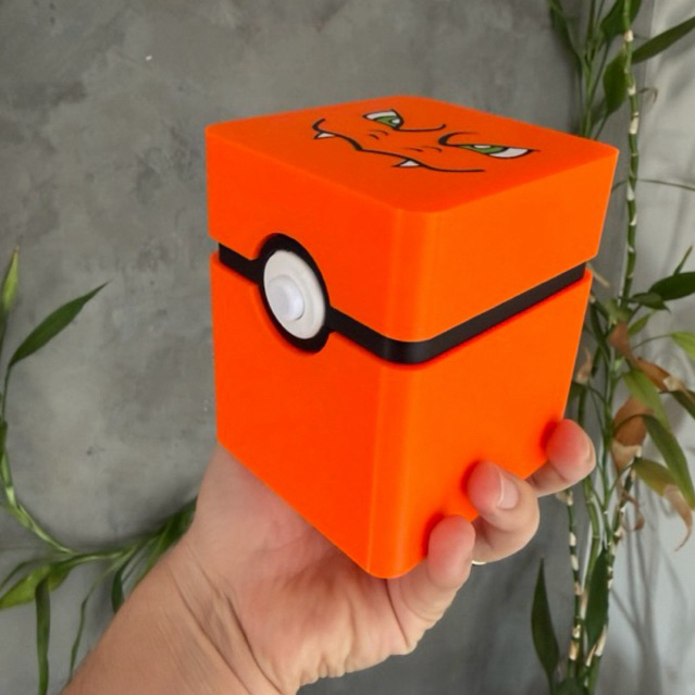 Porta Cartas Pokemon Cards Pokebola | Organizador, Box, Games, Jogos, Carta, Decoração, Presente