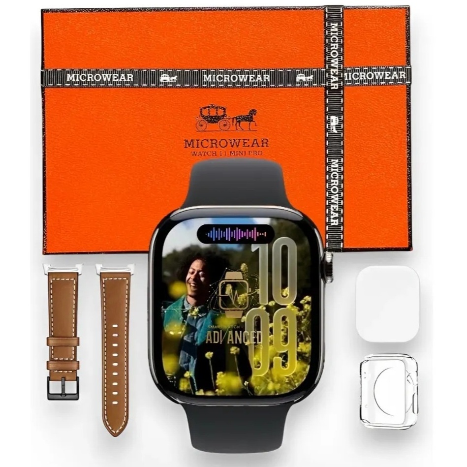 Smartwatch W11 Mini Pro Bluetooth Chamadas Fitness Android iOS Mais Vendido