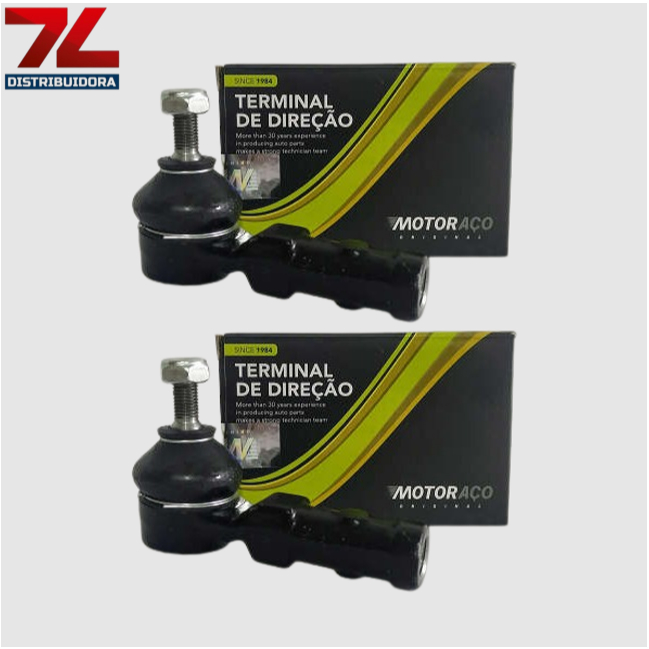 Par de Terminal de Direção - Renault Clio / Kangoo / Megane / Scenic / Symbol / Twingo