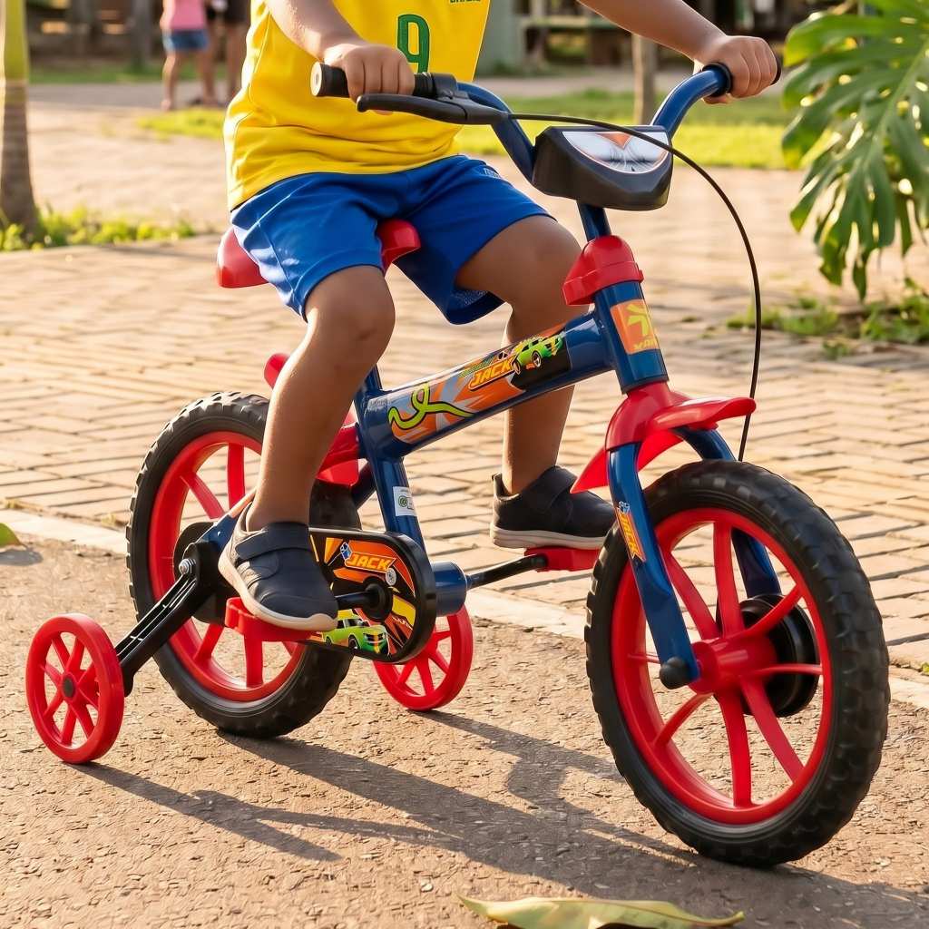 Bicicleta Infantil Aro 12 Verden Jack Menino 3-5 Anos
