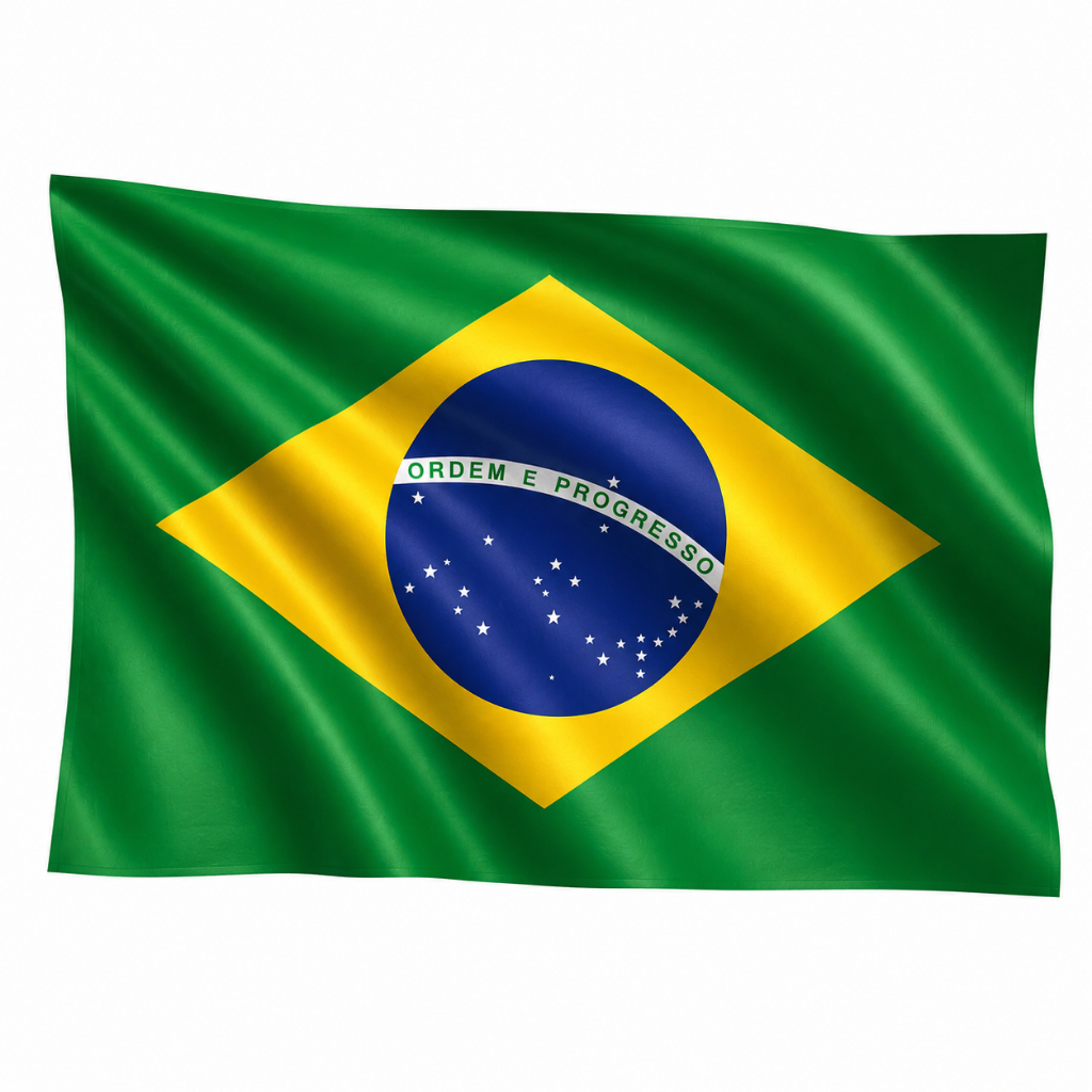 Bandeira do Brasil Nacional 1,50m x 1,00m Sem Costura Tecido Leve Decoração Eventos