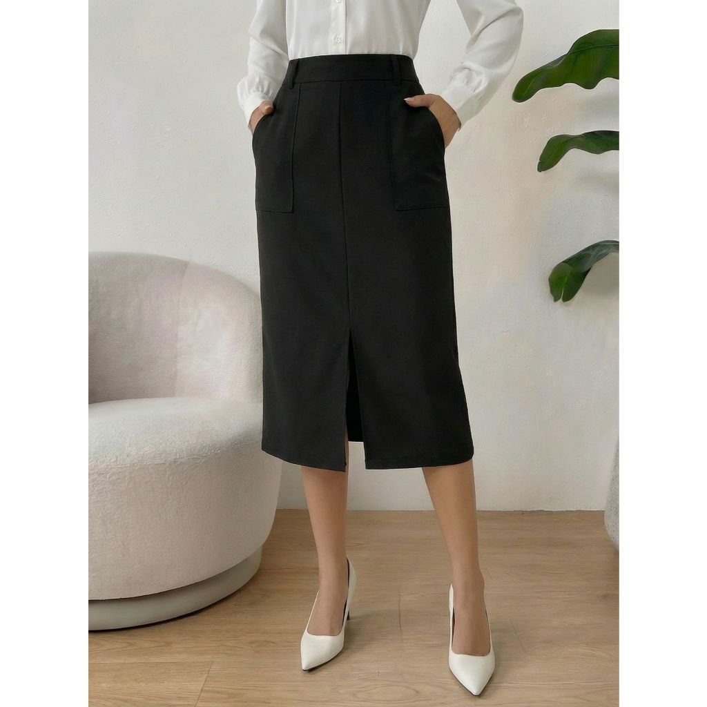 A&DD MODA, REF: 8016 - Saia Feminina Cintura Alta