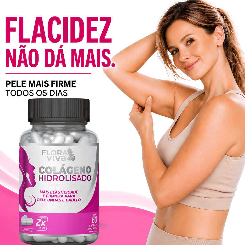 Colágeno Hidrolisado para Flacidez da Pele e Firmeza Corporal