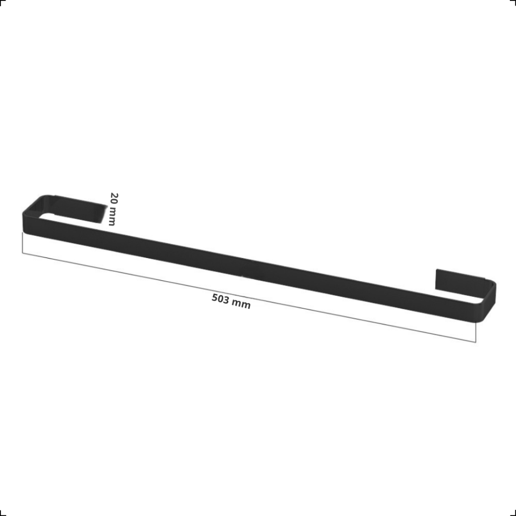 Kit Acessorios Para Banheiro 6 Peças Preto Fosco Completo · foto 2