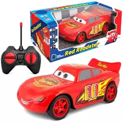 Carrinho Relâmpago McQueen com Controle Remoto e Recarregável USB Carros Filme
