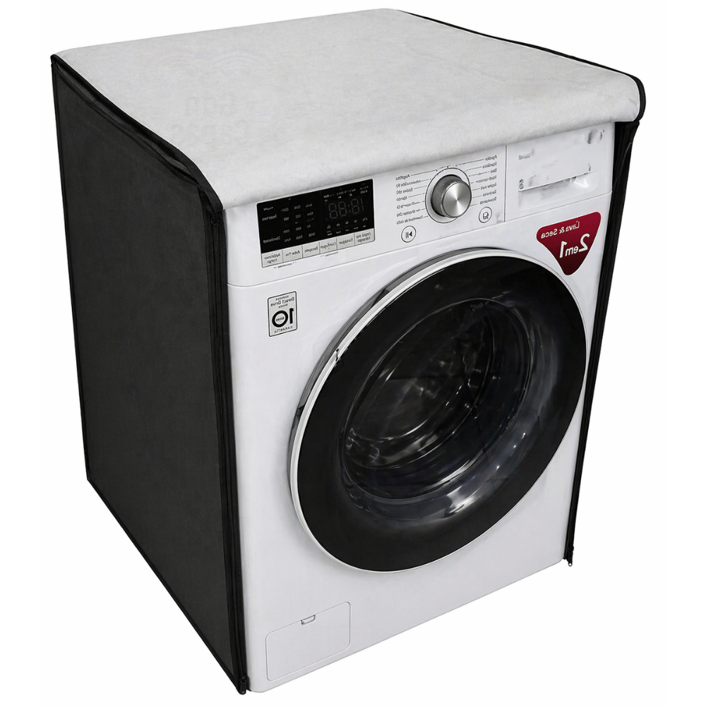 Capa Lavadora E Secadora Com Abertura Frontal Estampada Electrolux Turbo 10kg