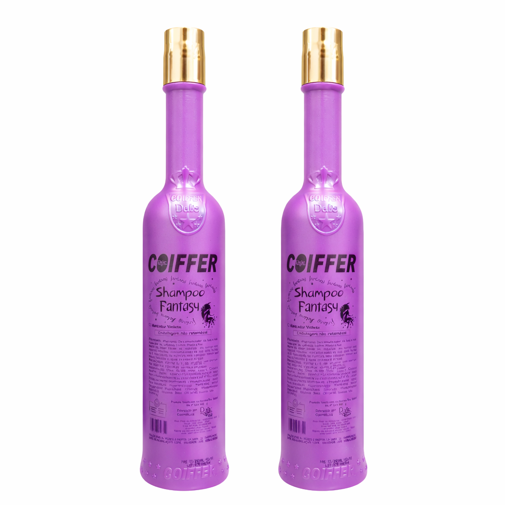 Kit Com 2 Shampoos Fantasy 300ml Loiro Platinado Coiffer