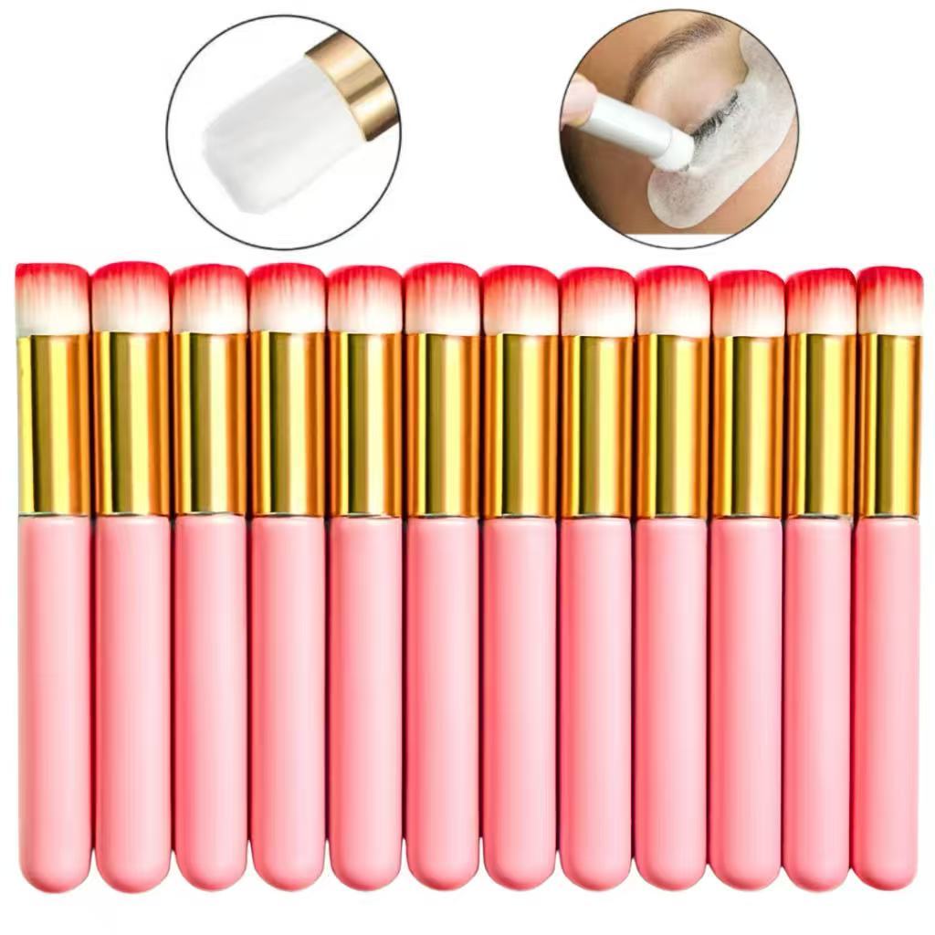 kit com3 Pincel De Limpeza De Cílios Alongamento Profissional!