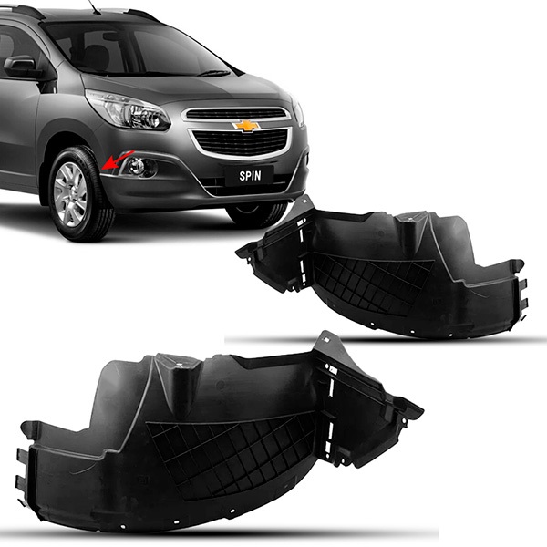 Parabarro Spin Chevrolet 2012 2013 2014 2015 2016 2017 2018 Dianteiro FRONTAL novo otima qualidade