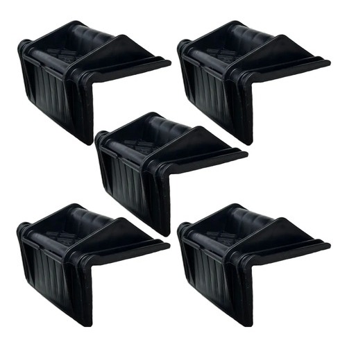 Kit 5 Peças Cantoneira Plástica Para Fita De Arquear