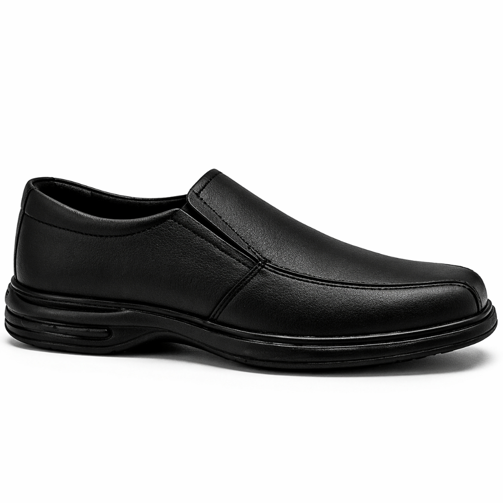 Sapato Social Casual Legítimo Masculino Slip On Confortável Luxo Sapatenis Trabalho Dia a Dia