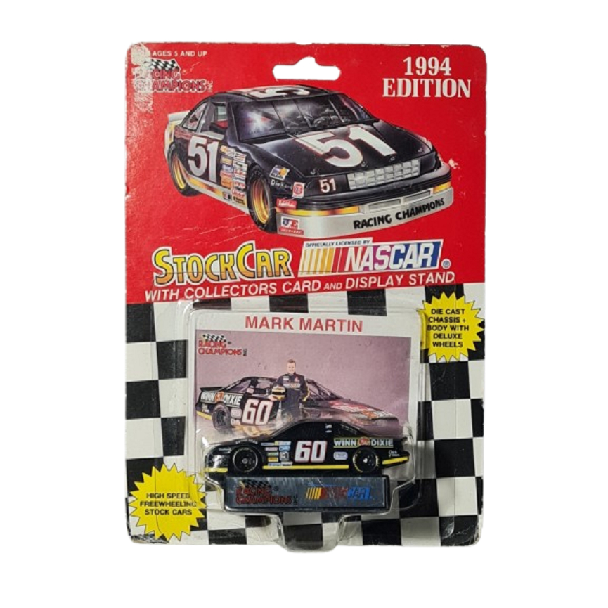 NASCAR 1994 WINN DIXIE FORD THUNDERBIRD # 60 MARK MARTIN RACING CHAMPIONS 1:64 LACRADO