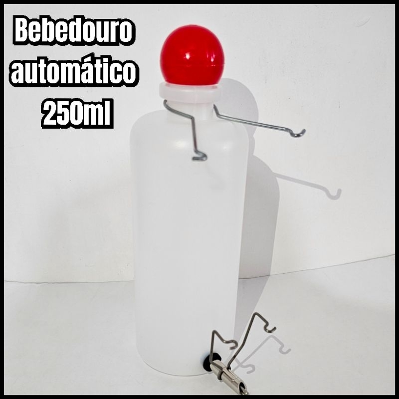 BEBEDOURO AUTOMÁTICO TIPO GARRAFINHA (250ml)