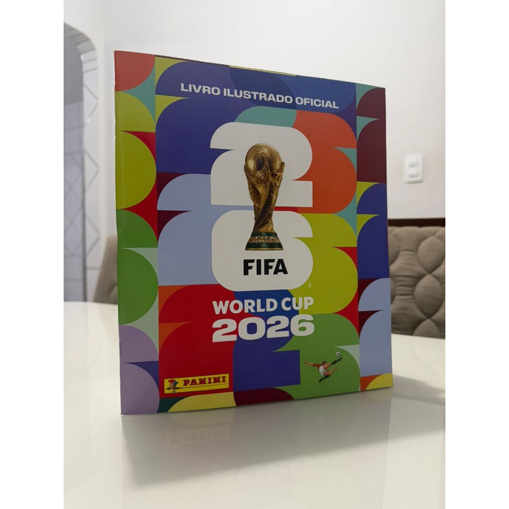 Álbum Figurinha Copa Do Mundo Futebol Fifa 2026 +  Figurinhas