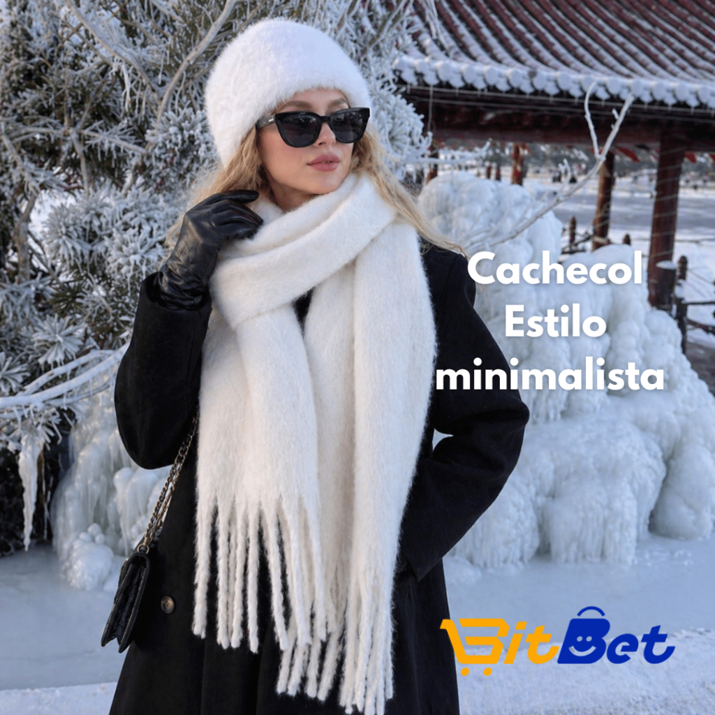 Cachecol Feminino de Inverno Minimalista – Grosso, Macio e Quentinho INVERNO-11