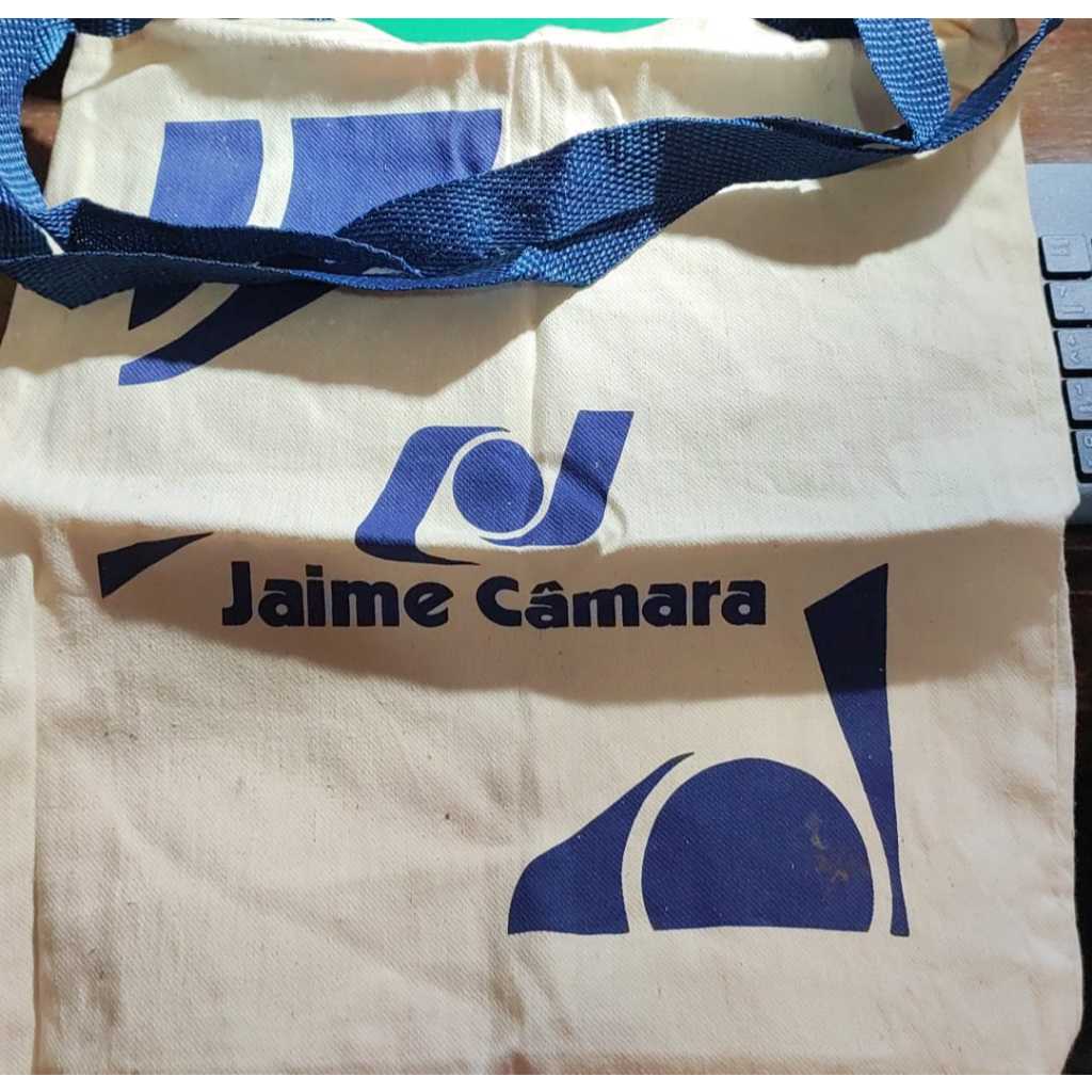 Ecobag Jaime Câmara Goiás Sacola de Tecido Promocional Brinde Institucional Empresa Comunicação Regional
