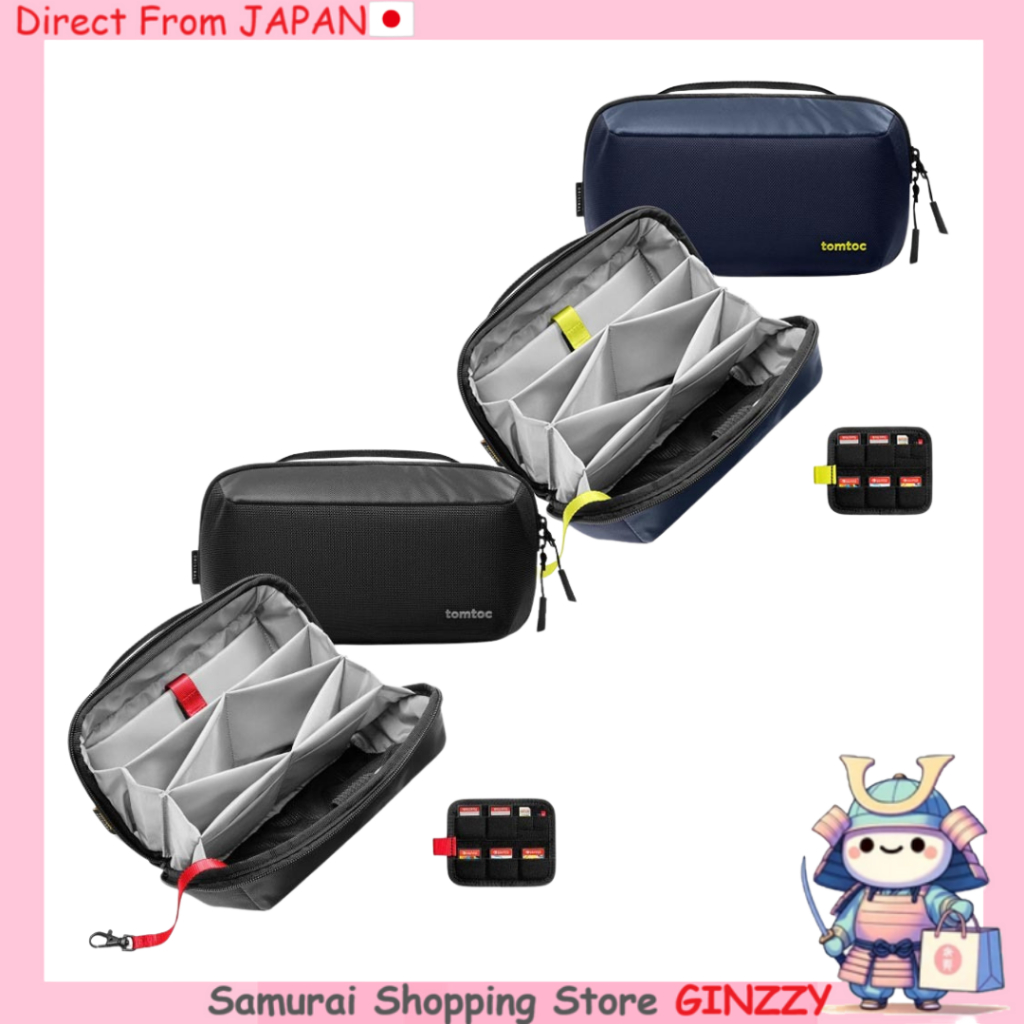 tomtoc Gadget Bolsa Adaptador MacBook Armazenamento Multiuso Revestimento Repelente De Água Japonesa