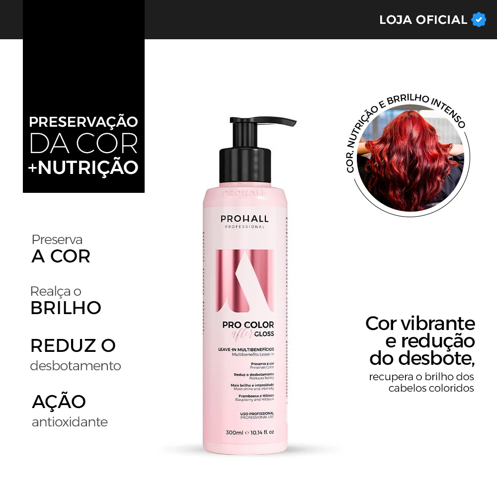 Pro Color After Gloss - Leave-In multibenefícios
