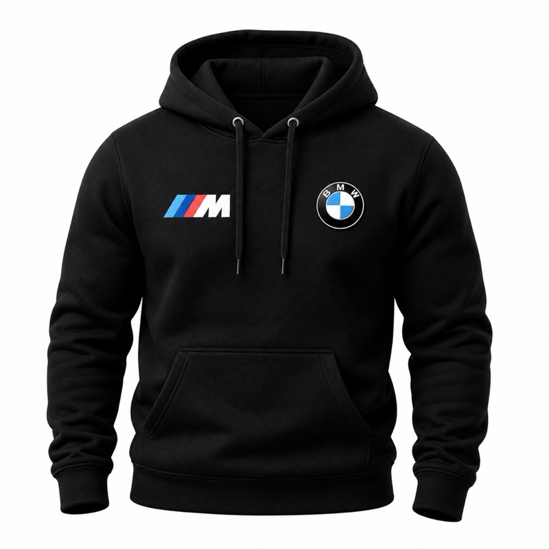 Moletom BMW Estiloso M Performance Premium – Blusa de Frio Estampa Esportiva Inverno e Conforto