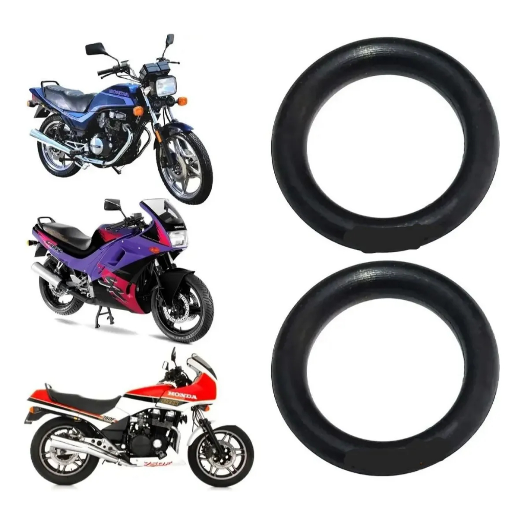 Anel Junção O-ring Mang. Radiador Cb 450 Cbr 450 Cbx 750 Par