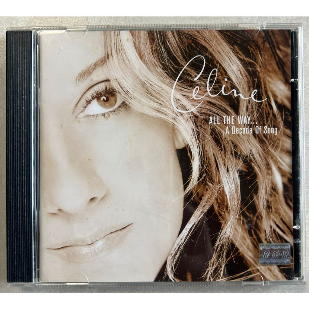 Cd Celine Dion 1999 All The Way A Decade Of Song, Original