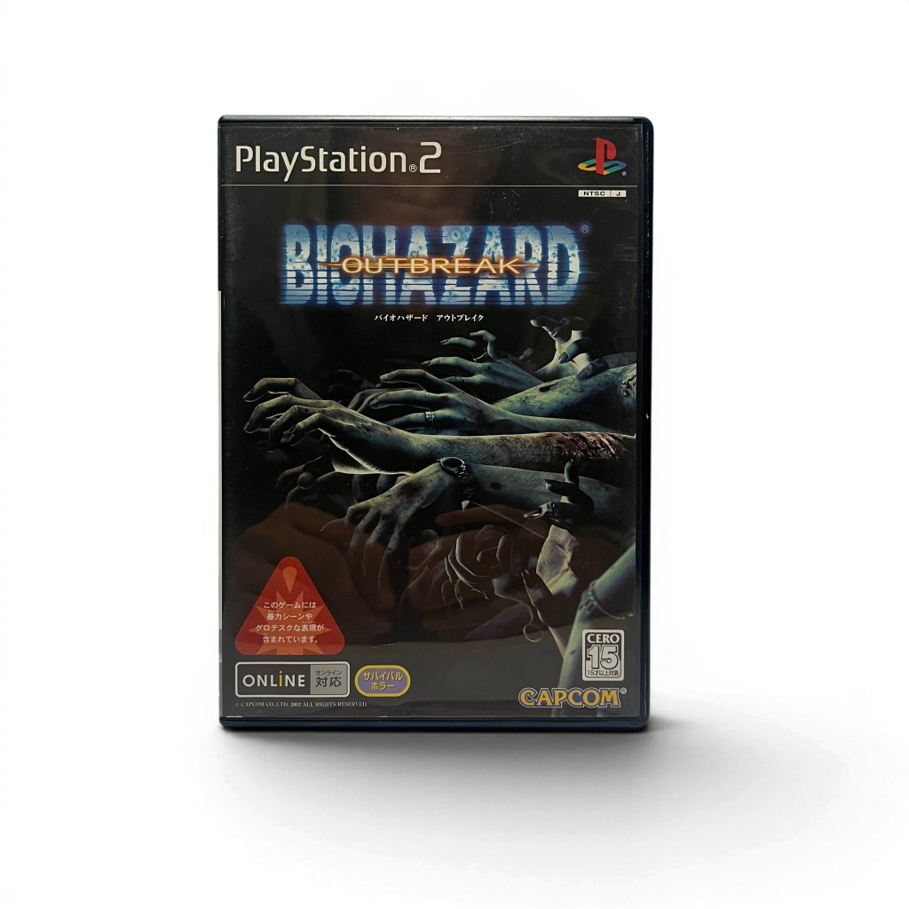Jogo Biohazard Outbreak File 1 Original PS2 Japones Resident Evil Playstation 2