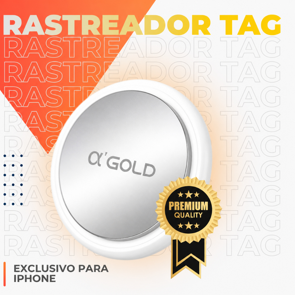 Kit 2 Smart Air Tag Rastreador Bluetooth para iPhone Localizador App iOS Objetos Perdidos/Pet A’GOLD