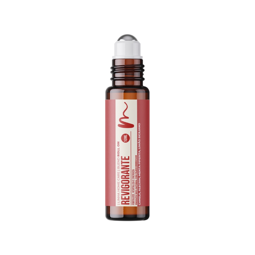 Blend Roll on Terapêutico com Óleos Essenciais Para Mais Energia - Aumenta o Vigor, Ânimo e Disposição no Dia a Dia
