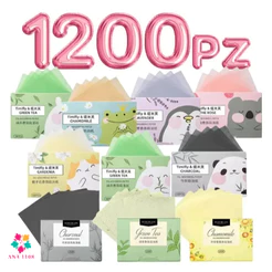 ANA 1108 Papel antibrilho 1200 Folhas / matificante /Absorvente para Rosto pele oleosa removedor de oleosidade