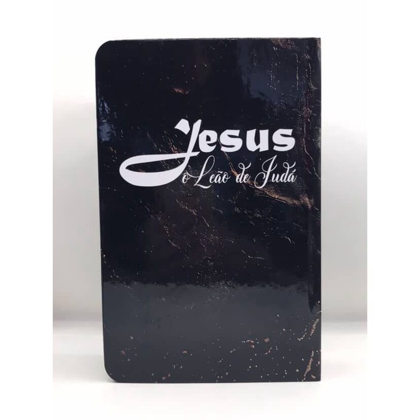 Kit Masculino 2 Bíblias Sagrada Tamanho Grande Capa Dura Com Harpa Palavras de Jesus em Vermelho M2 · foto 2