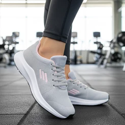 Tenis O2X Fitness Feminino Leve Estiloso Treino Dia a Dia Academia Caminhada Barato