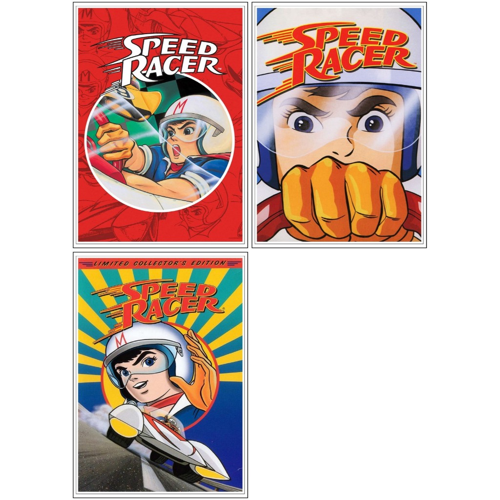 Pôsteres do Anime Speed Racer -  (Cartaz TV Streaming Cinema)