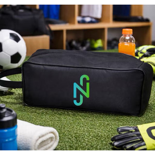 Bolsa Porta chuteira Necessarie Neymar com alça de mão fechamento em zíper