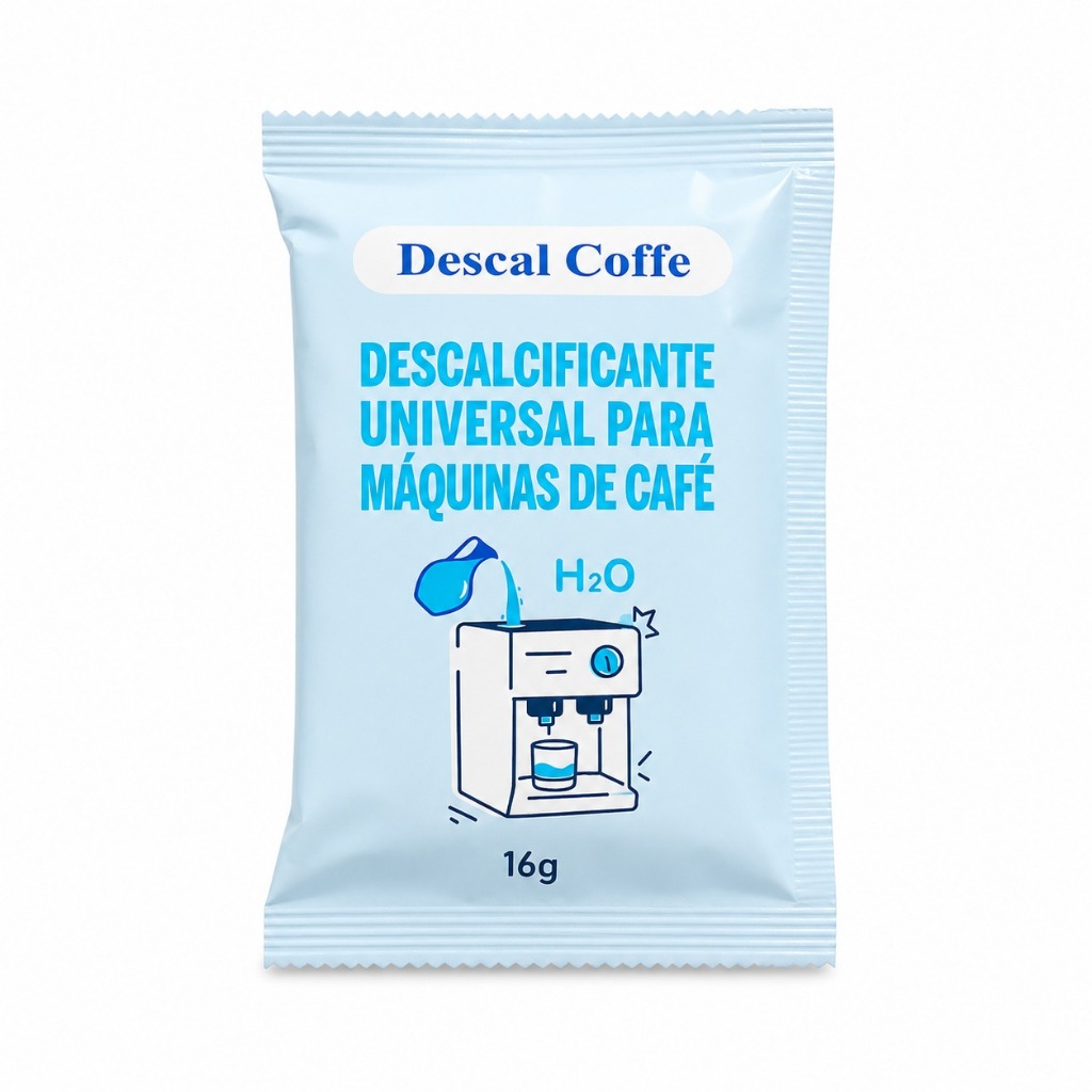 10 Descalcificante Cafeteira - Saeco, Nespresso, Dolce Gusto - Descal Coffe