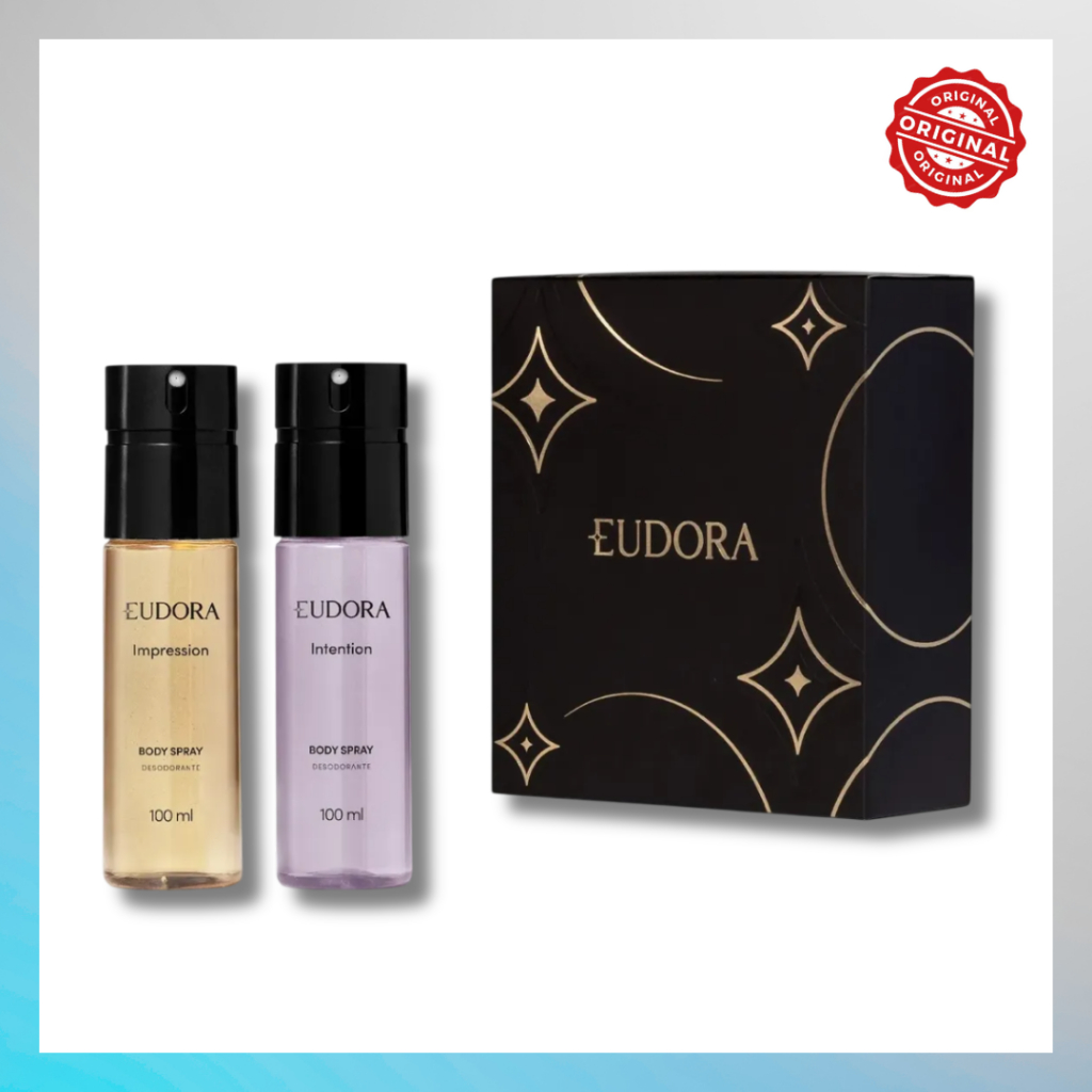 Kit Presente Eudora Duo Body Spray Masculino (2 Itens)