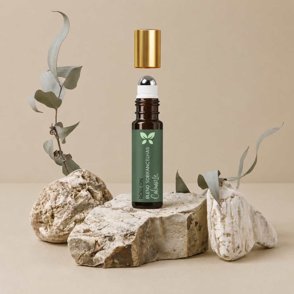 Roll on blend calmante para sobrancelhas - ceres natural cosmeticos