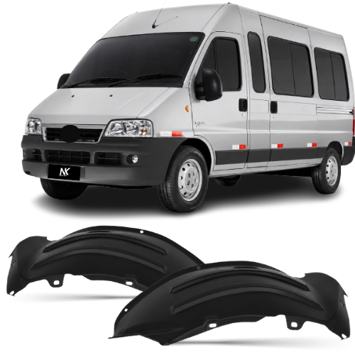 Parabarro Dianteiro Ducato 2006 2007 2008 Á 2017 Protetor Lama Morcegao Bate Pedra Lameiros