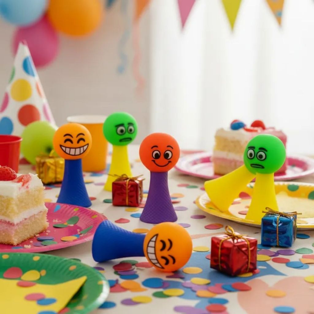 Brinquedos De Festa Para Crianças Boneca Saltitante Pula Pula Maluco Sortido Cabeça de Bola Dutoys