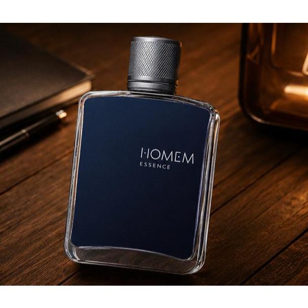 Perfume Homem Essence: O Toque Final de uma Presença Inquestionável.