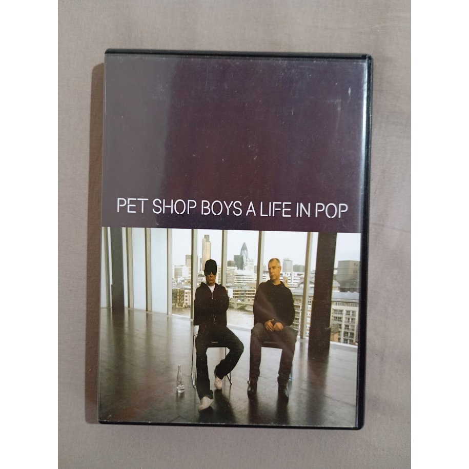 DVD PET SHOP BOYS * A LIFE IN POP * ORIGINAL